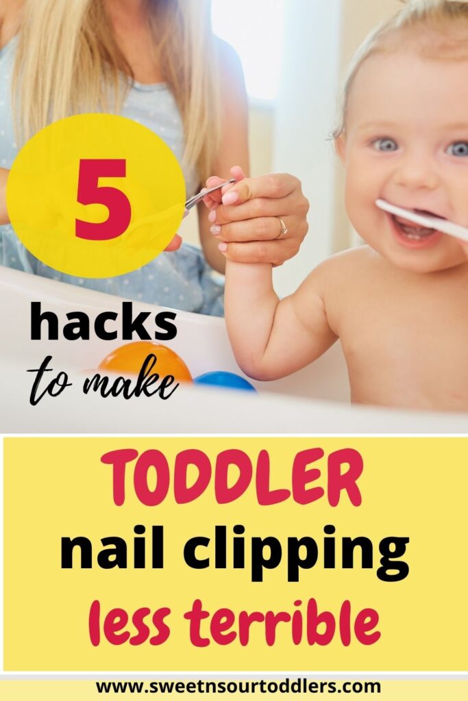 toddler who hates getting nails cut