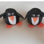 egg carton crafts penguins