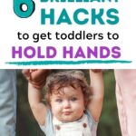 toddler wont hold hands