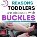 toddler obsessed with buckles