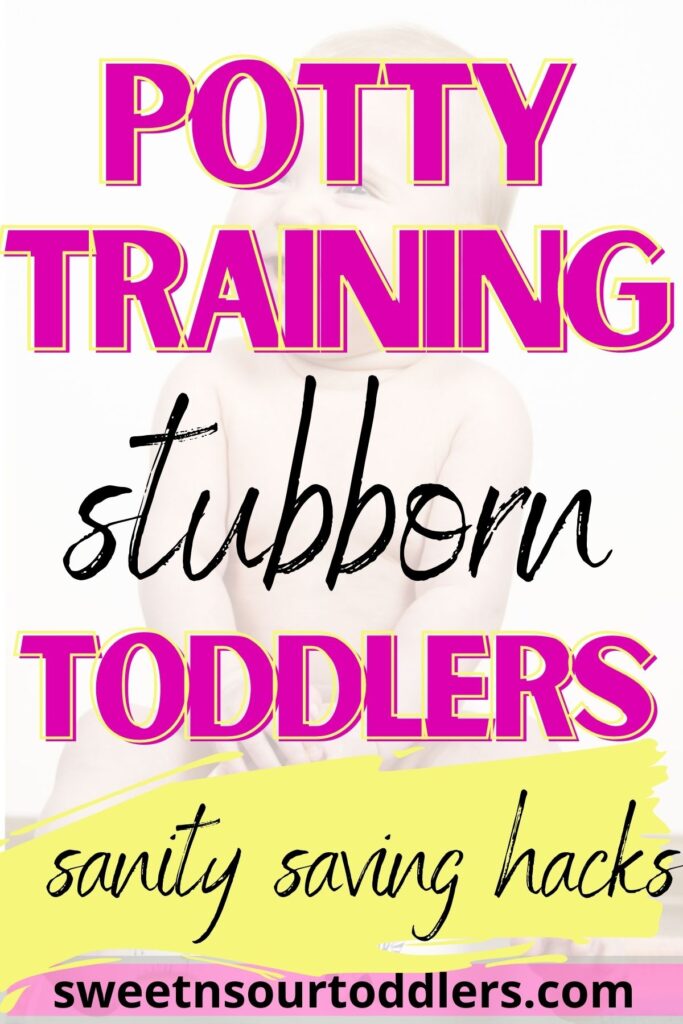 Potty train a stubborn toddler girl in 3 days