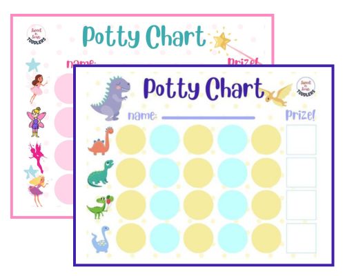 printable potty training chart free