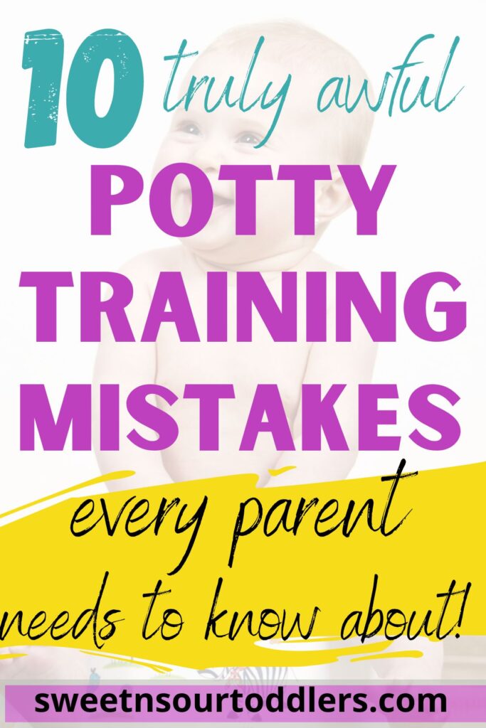 worst potty training mistakes