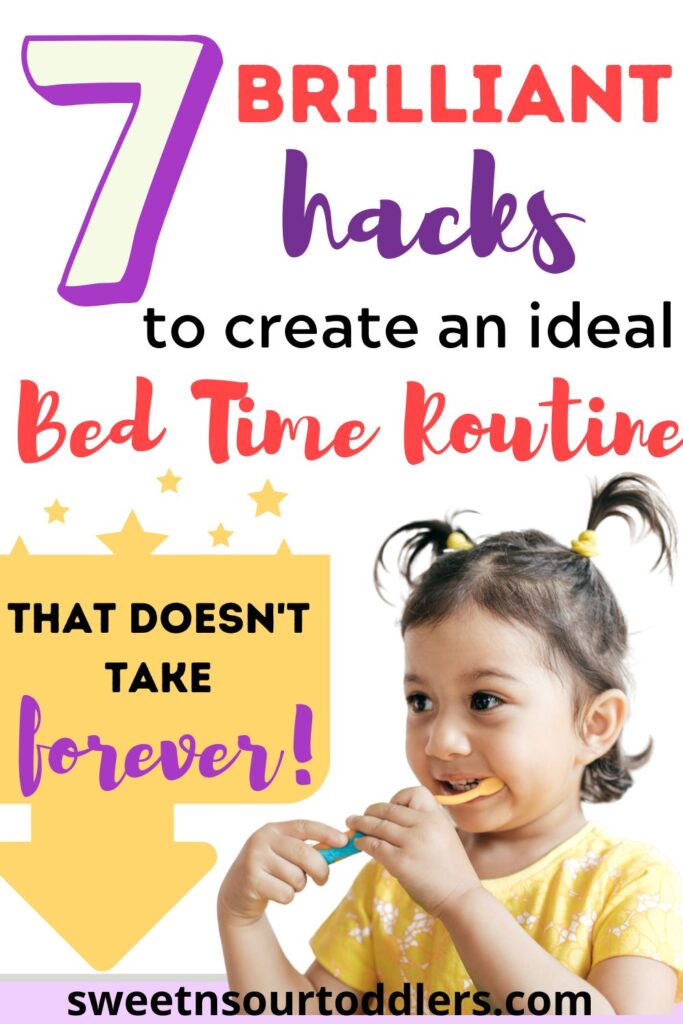 toddler's bedtime routine takes too long
