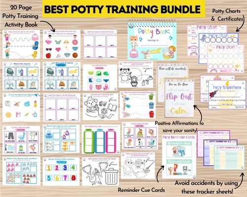 potty training activity sheets