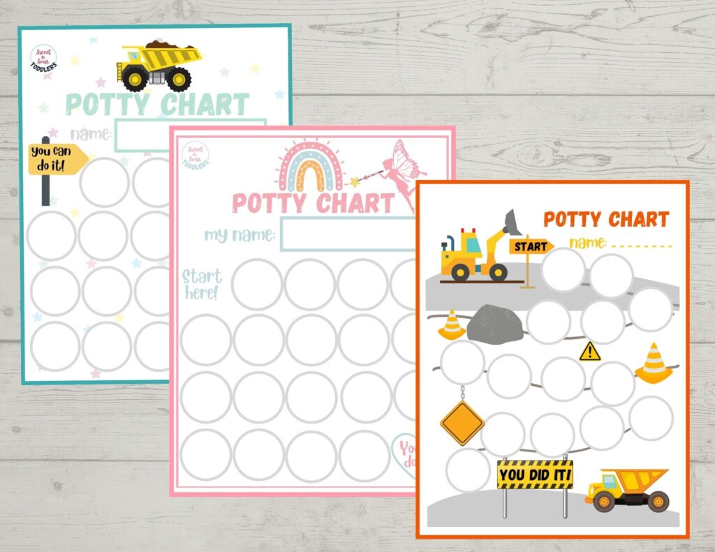 potty training charts free