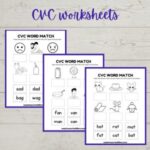 CVC worksheets