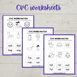 CVC worksheets