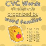 CVC words flashcards