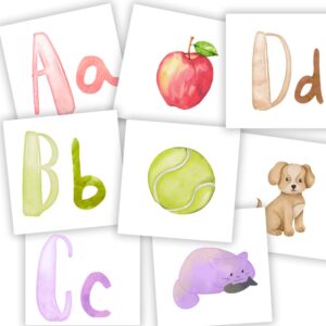 alphabet flashcards